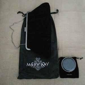 Mary Kay Velvet Collector's Clutch & Mirror Set